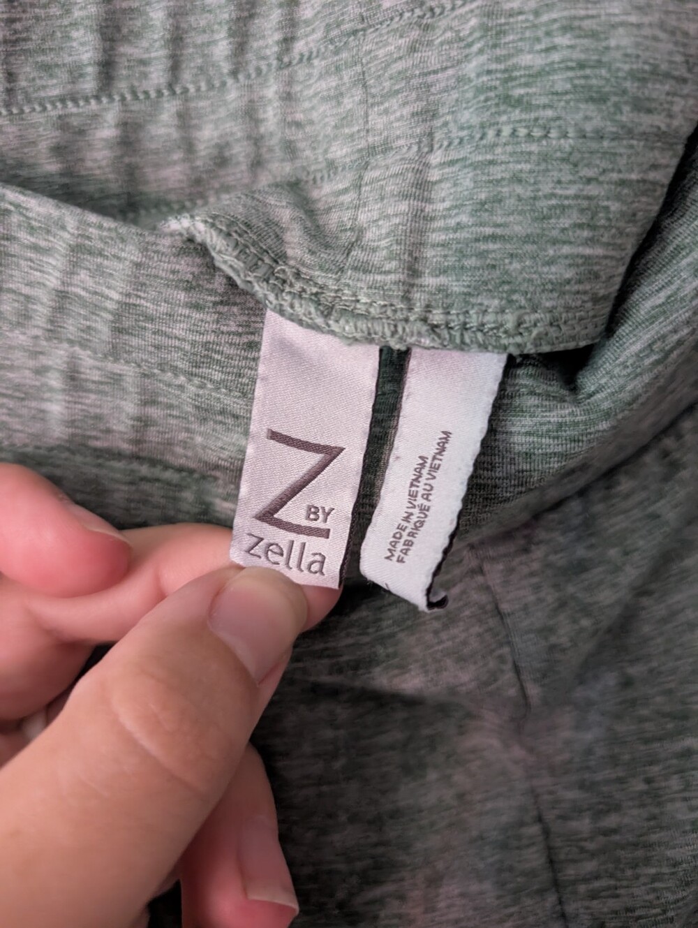 Z By Zella Green Jersey Knit Jogger Capri Style Sweatpants - Picture 2 of 5